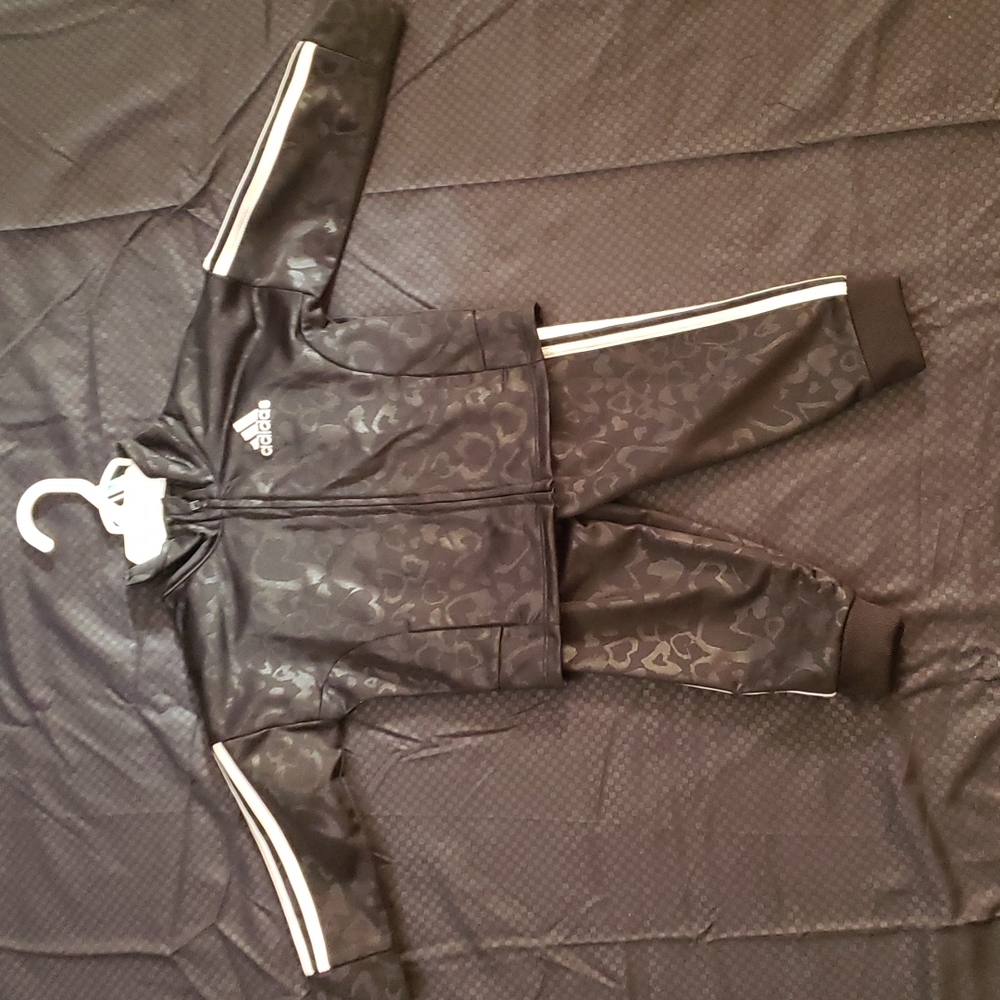 Black adidas 2 piece